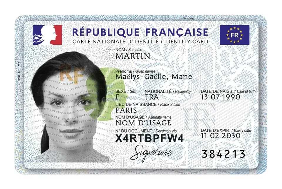 Carte d’identité